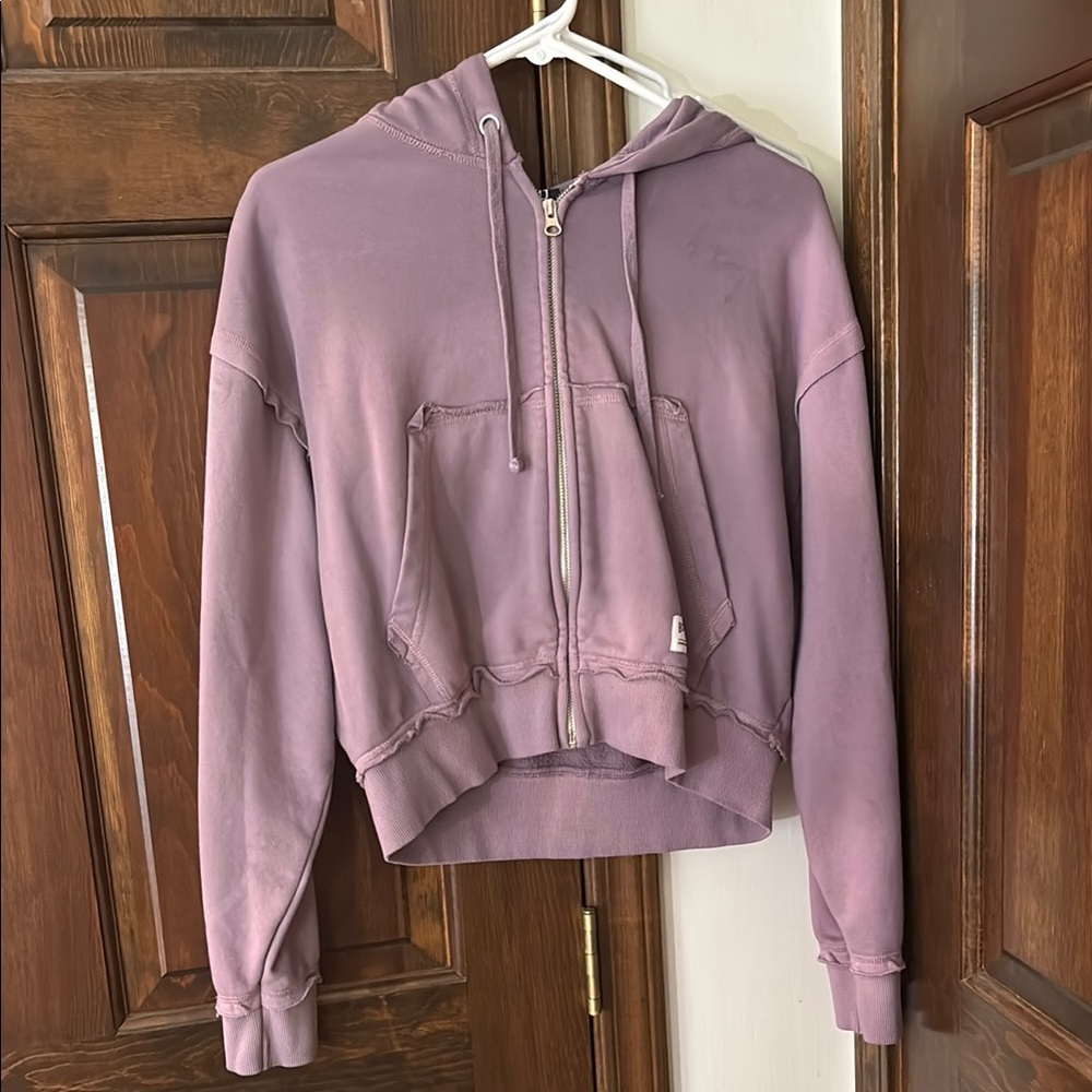 BDG Lavender Cropped Hoodie - New without tags